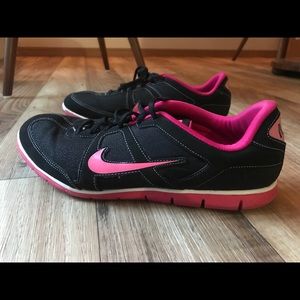 Adorable Black/Pink + Slight Sparkle Nike’s